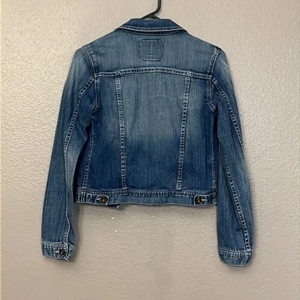 U.S Polo ASSN Authentic Goods vintage Jean Denim Trucker Jacket Size Medium